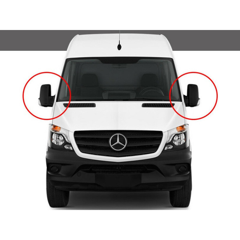 Дзеркало праве Mercedes Sprinter W906, VW Crafter 1 ЕЛЕКТРИЧНЕ (TP) 2E1857502Q, A9068106116