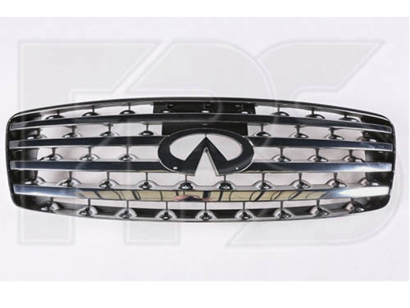 Решітка радіатора Infiniti FX35 / 45 03-06 (FPS) хром