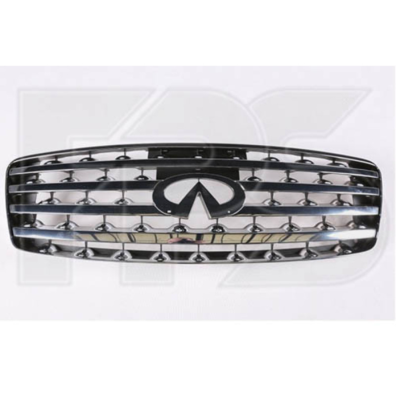 Решітка радіатора Infiniti FX35 / 45 03-06 (FPS) хром