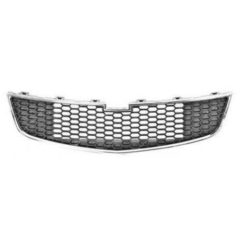 Решітка бампера середня Chevrolet Cruze 2009-2012 (Tempest) 95028167, 96981093