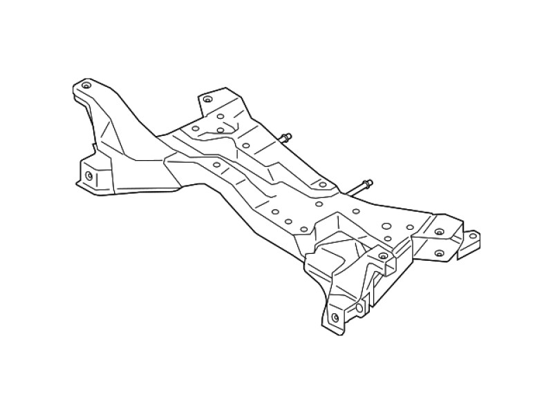 Балка під двигун Mitsubishi Lancer 9 підрамник (Tempest) MR510285