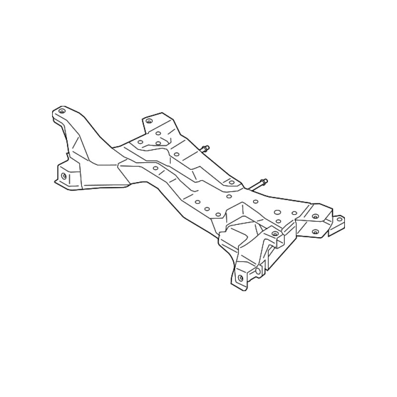 Балка під двигун Mitsubishi Lancer 9 підрамник (Tempest) MR510285