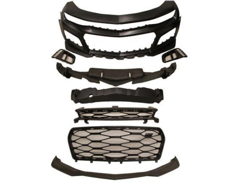 Бампер передній комплект ZL1 Style Chevrolet Camaro 2016-2019 Signeda