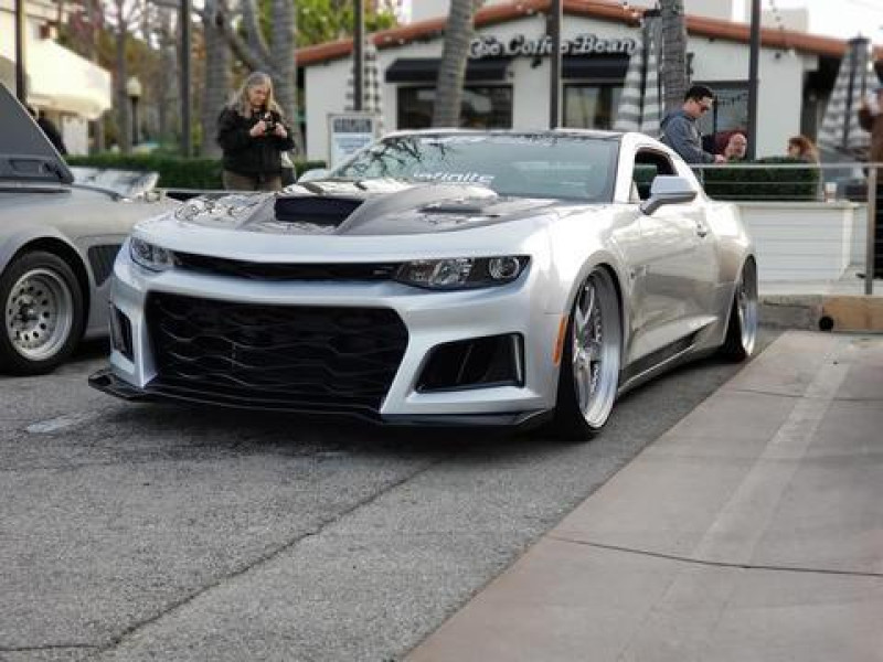 Бампер передній комплект ZL1 Style Chevrolet Camaro 2016-2019 Signeda