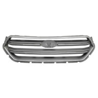 Решітка радіатора Ford Escape, Kuga 17 - з хромом, срібний (Signeda) GV448200C