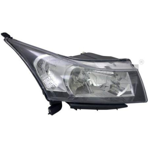 Фара Chevrolet Cruze 2009-2015 ліва черн. рамка ел.рег. TYC 95990114