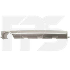 Накладка заднього бампера Renault Sandero Stepway 08-13 сірий металік (FPS)