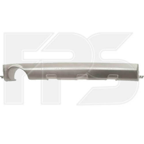 Накладка заднього бампера Renault Sandero Stepway 2008-2013 сірий металік (FPS)