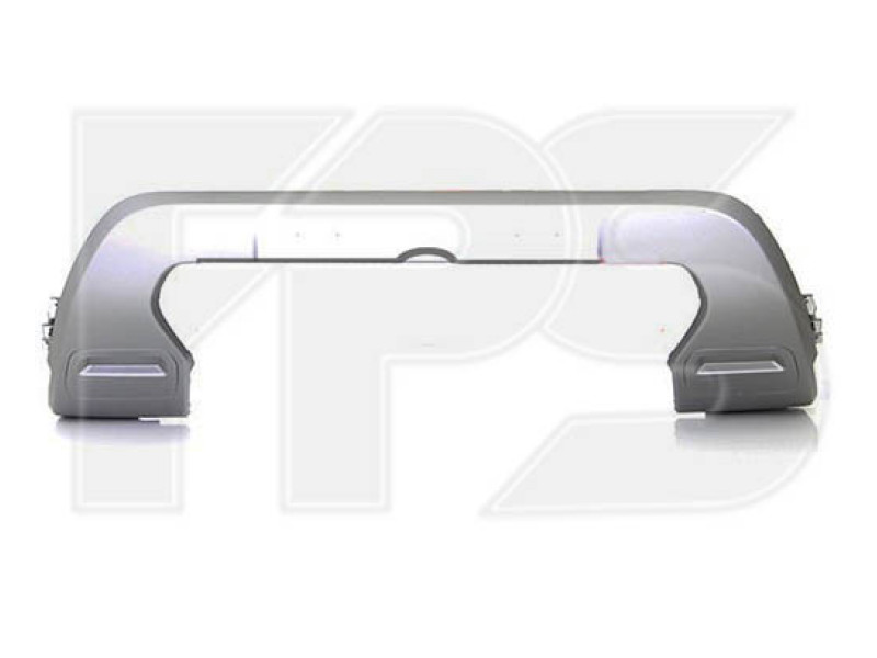 Накладка заднього бампера Renault Duster 18 - сіра (FPS)