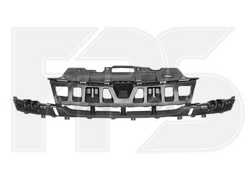 Підсилювач бампера верхній Renault Megane 3 09-12 FPS