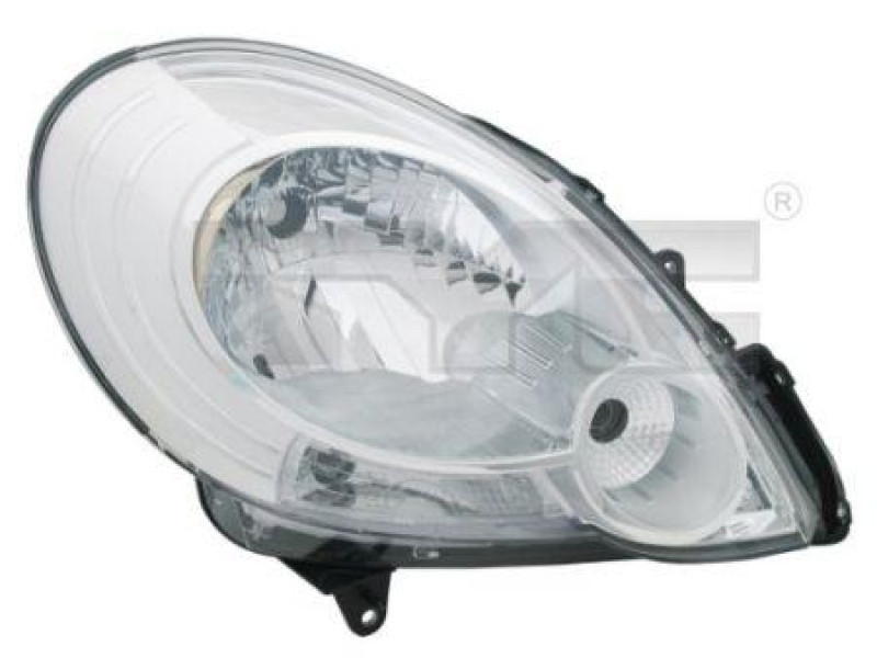 Фара Renault Kangoo 2 08-13 права ел.рег. TYC 7701068178