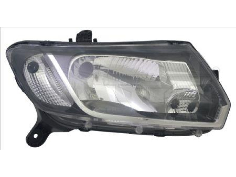 Фара Dacia Logan 13-17 права черн. рамка TYC 260105344R