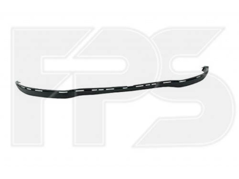 Спойлер бампера передній Renault Scenic 2012-2016 (окрім Grand Scenic 2012-2014) FPS