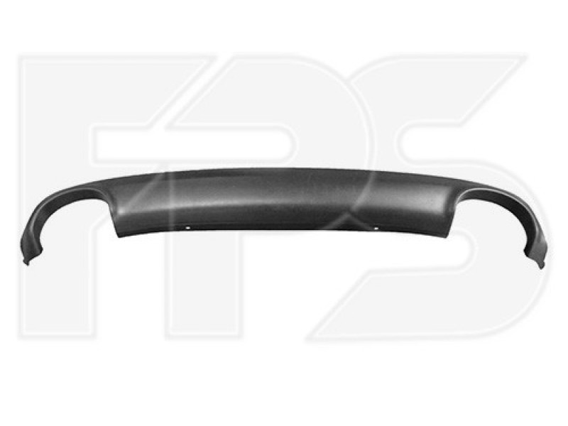 Спойлер заднього бампера Kia Optima EX / LX 11-13 під два вихлопи (FPS)