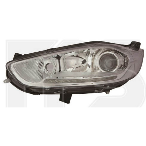 Фара передня Ford Fiesta 2013-2017 права DEPO з коректором LED