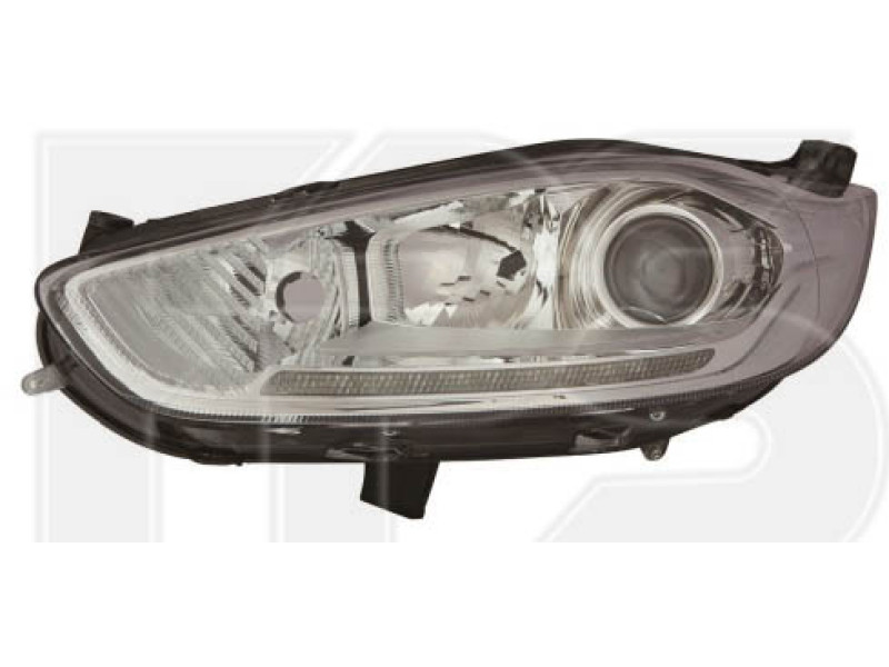 Фара Ford Fiesta 13-17 права (Depo) з коректором LED