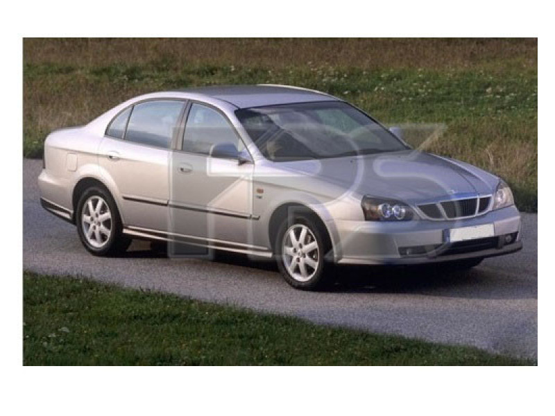 Лобове скло Chevrolet Evanda 03-06 (XYG) з блакитною смугою