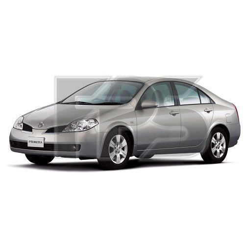 Лобове скло Nissan Primera P12 02-08 (XYG) з блакитною смугою