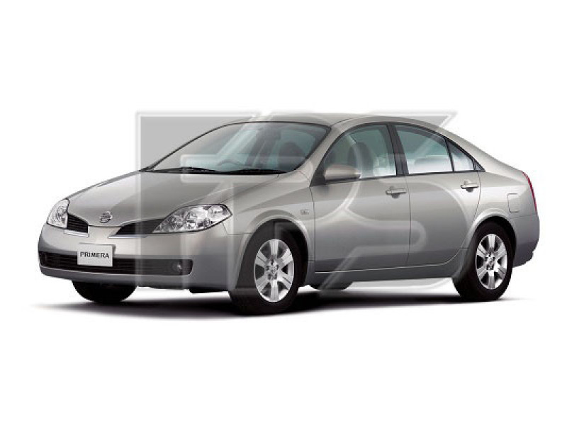 Лобове скло Nissan Primera P12 02-08 (XYG) з блакитною смугою