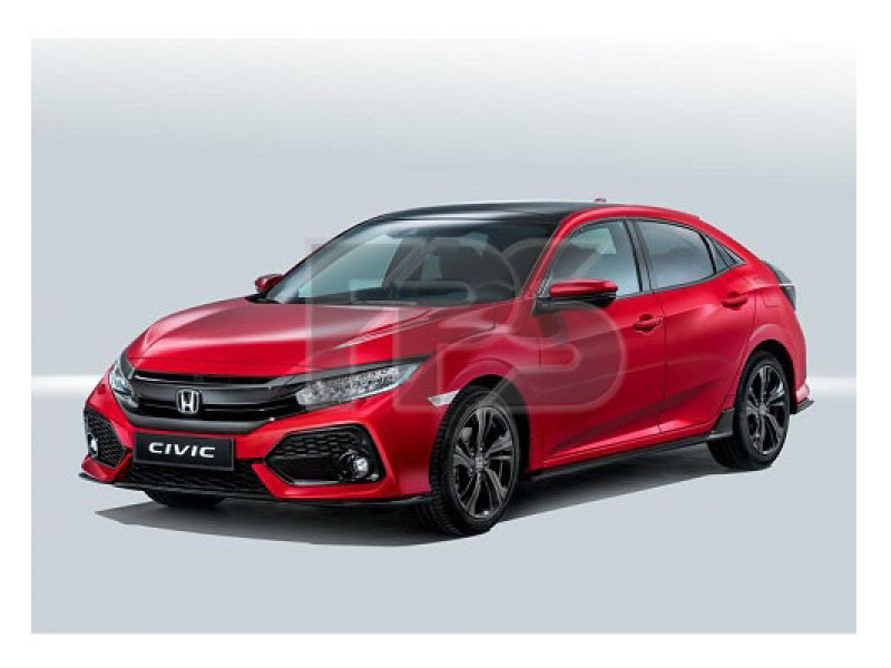 Лобове скло Honda Civic FK 16 - хетчбек (XYG)