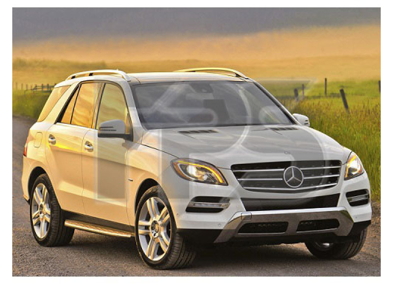 Лобове скло Mercedes ML W166, GL X166 11-15 (Pilkington) датчик, камера, обігрів