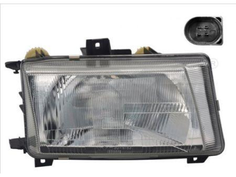 Фара VW Caddy 2 00-04 права TYC 6K5941016D