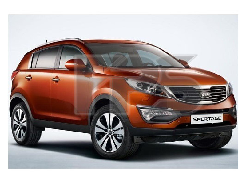 Скло дверне переднє праве Kia Sportage SL 10-15 (XYG)