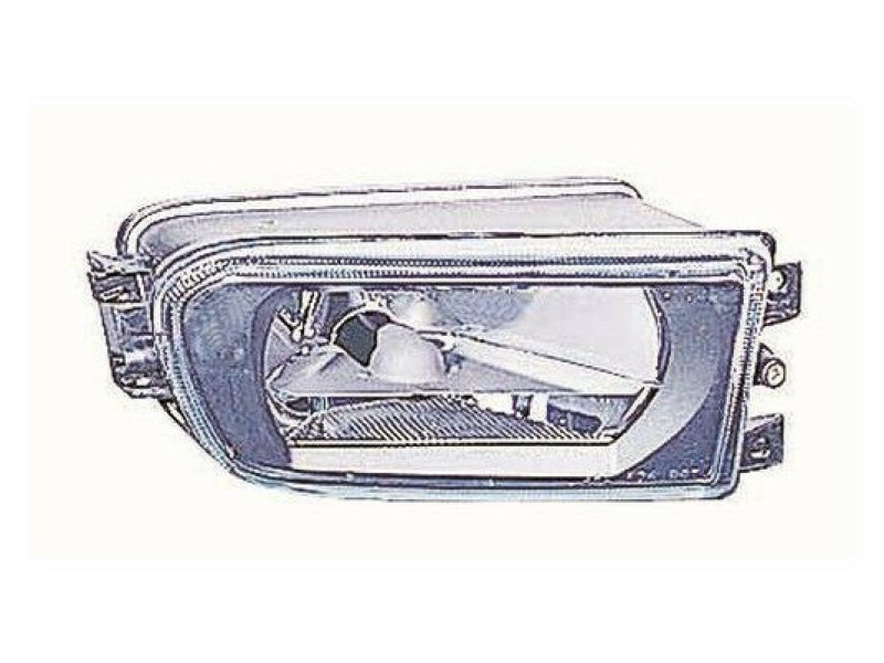 Протитуманна фара BMW 5 E39 96-00 права гладка DEPO 63178360576