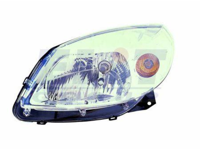 Фара Renault Sandero 08-13 ліва DEPO 8200733878