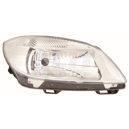 Фара Skoda Fabia 2 2010-2014 права нелинз. DEPO 5J1941018C