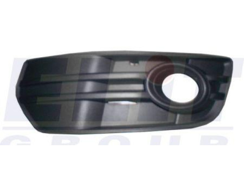 Решітка бампера Audi Q5 08-12 права чорна LKQ 8R0807682A