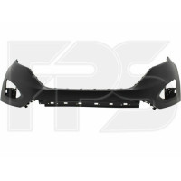 Бампер передній верхня частина без отворів під парктронік і гак Ford Edge 2015-2018 FPS