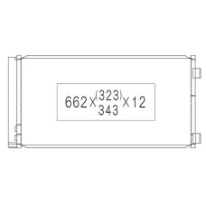 Радіатор кондиціонера Mini 1.6 i / 1.6 D 10- (Koyoair)