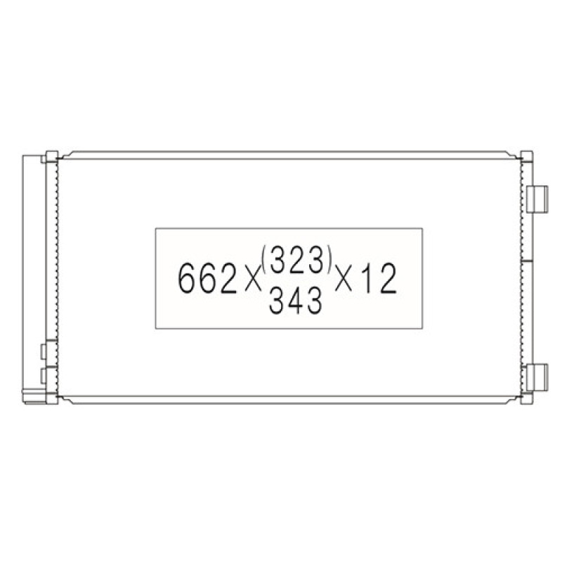 Радіатор кондиціонера Mini 1.6 i / 1.6 D 10- (Koyoair)