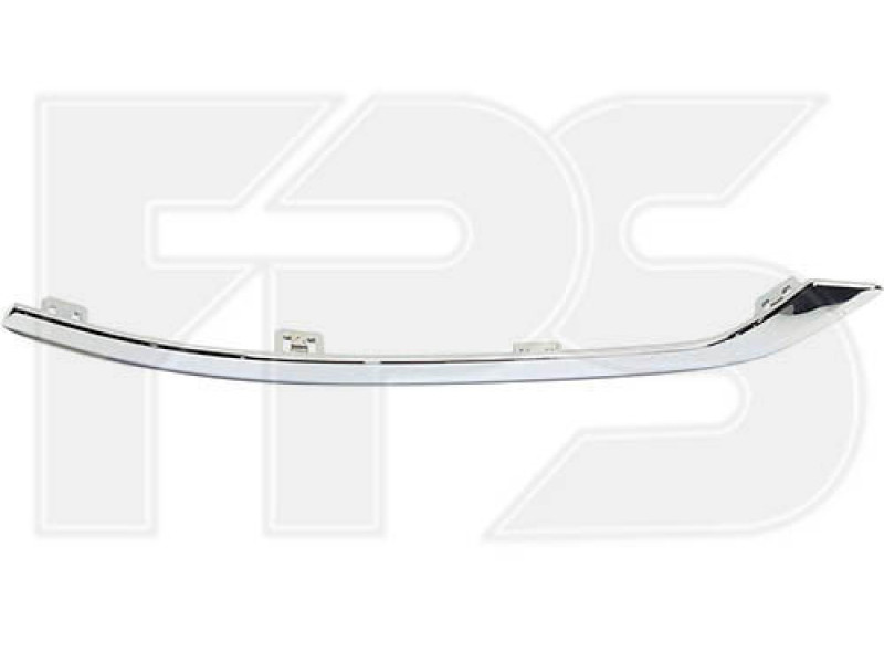 Молдинг заднього бампера Acura TLX 14-17 правий (FPS) хром