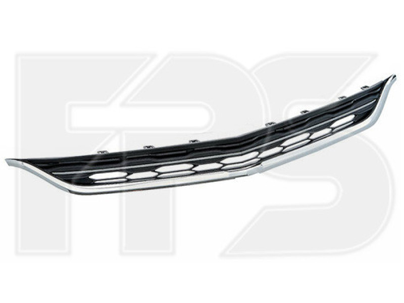 Решітка радіатора Chevrolet Malibu 16-19 верхня (FPS)