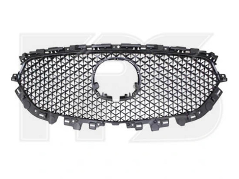 Решітка радіатора Mazda CX-5 2017 - матова, без хром молдингів (FPS)