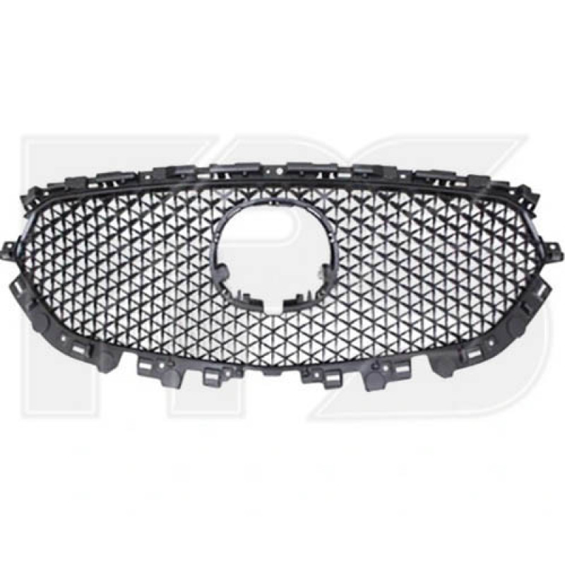 Решітка радіатора Mazda CX-5 2017 - матова, без хром молдингів (FPS)