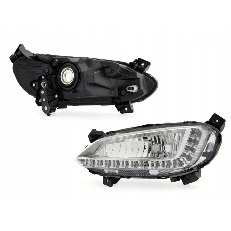 Протитуманна фара ліва Hyundai Santa Fe 3 12-16 (FPS)  LED 92201A1010