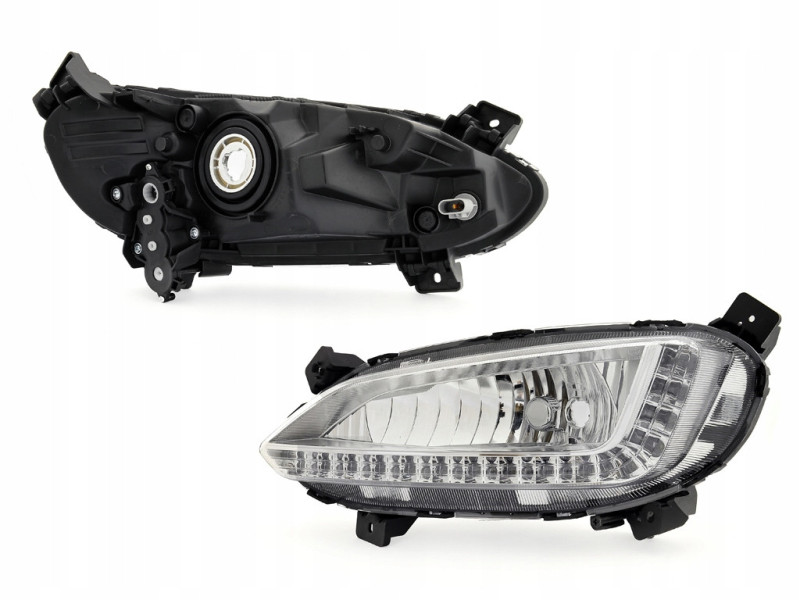 Протитуманна фара права Hyundai Santa Fe 3 12-16 (FPS) LED 92202A1010