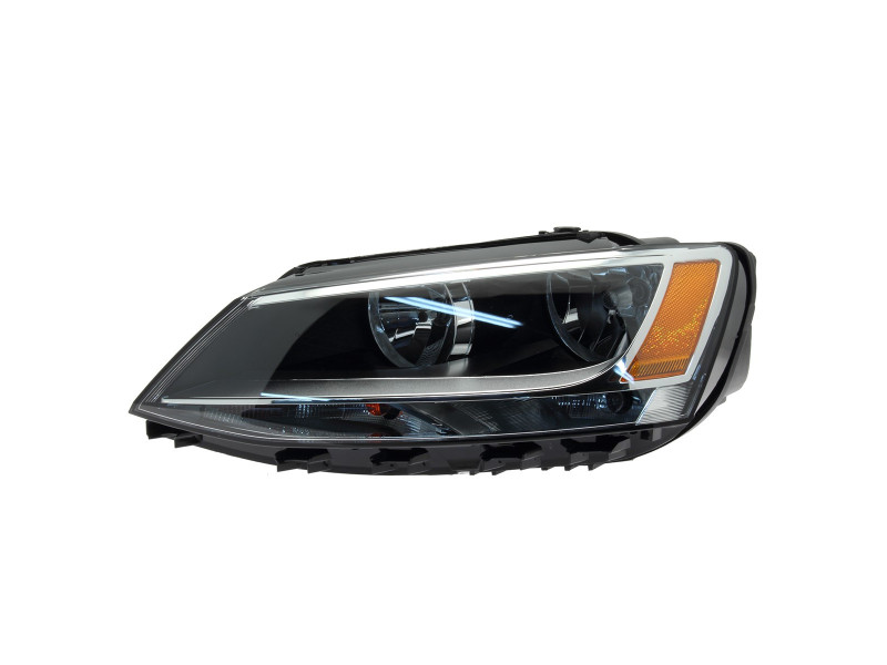 Фара VW Jetta 6 11-18 права, жовтий поворот USA (TYC) 5C7941006