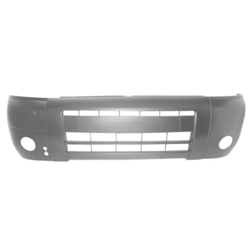 Бампер передній з отворами Citroen Berlingo/Peugeot Partner 2002-2008 LKQ 7401W8 під фарбування.