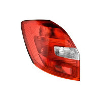 Ліхтар задній лівий Skoda Fabia 2 хетчбек/універсал 07-14 (TYC) 5J6945111