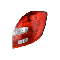 Ліхтар задній правий Skoda Fabia 2 хетчбек/універсал 07-14 (Depo) 5J6945112