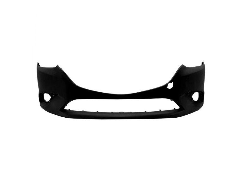 Бампер передній без отворів під омивач та парктронік Mazda 6 GJ 2016-2018 Китай GMN350031BBB