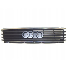 Решітка радіатора Audi 100 82-91 з хром молдингом (LKQ) 44385365501C