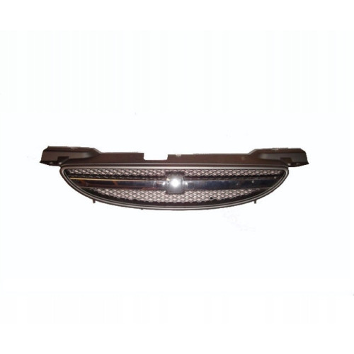 Решітка радіатора Chevrolet Aveo 04-05 SDN/HB, хром смужка FPS 96492232