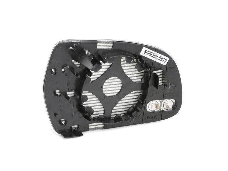 Вкладиш дзеркала (висота 12.5 см) лівий Skoda Octavia A5 09-13, Superb 2, Audi A3 8P, A4 B8, A5 8T, A6 C6, A8 D3, Q3 8U Alkar 3T0857521A