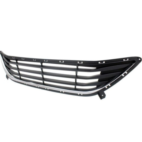 Решітка бампера Hyundai Elantra MD 2011-2014 хром. рамка FPS 865603X000