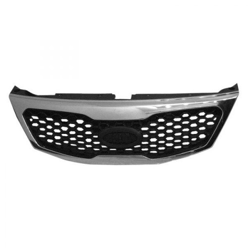 Решітка радіатора Kia Sorento 2009-2012 XM хром FPS 863502P000, KA07020GA
